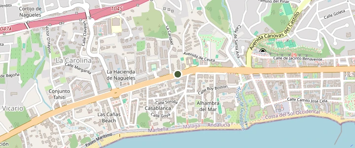 Map showing SolidMaint office location in Marbella