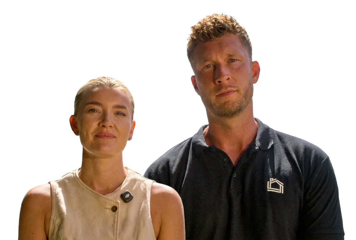 Janita and Tuukka, the SolidMaint sales team